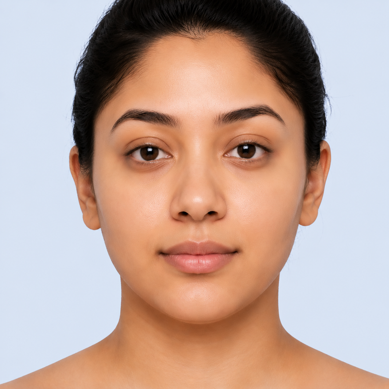 After — Face