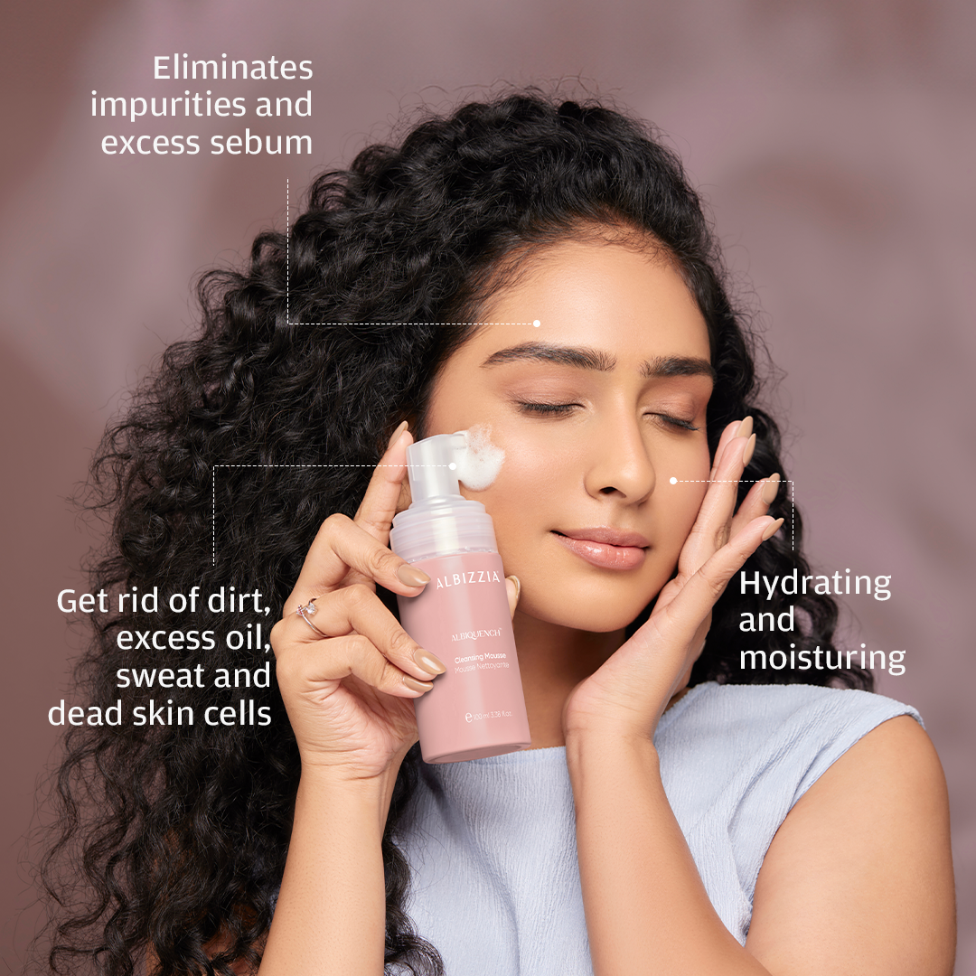 Best Natural Face Cleanser for Dry & Oily Skin Cleansing Mousse