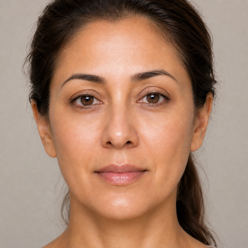 After — Face